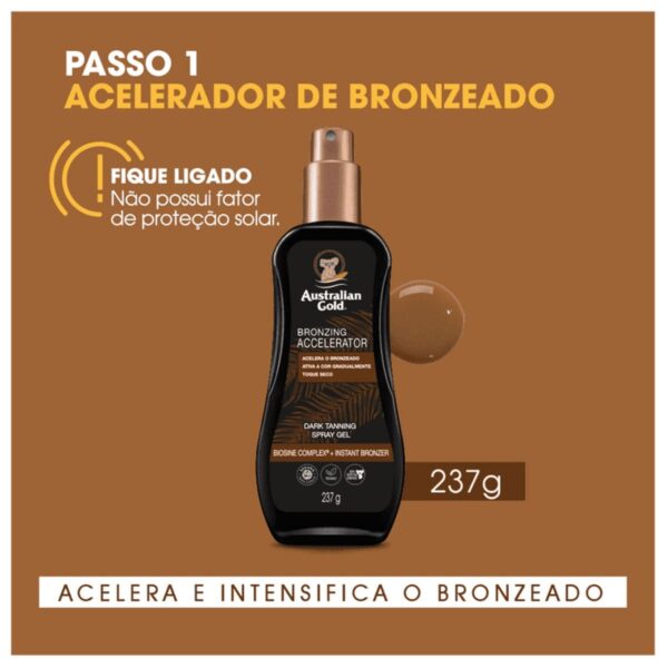 Australian Gold Dark Tanning - Spray Bronzeador 237g - Imagem 4