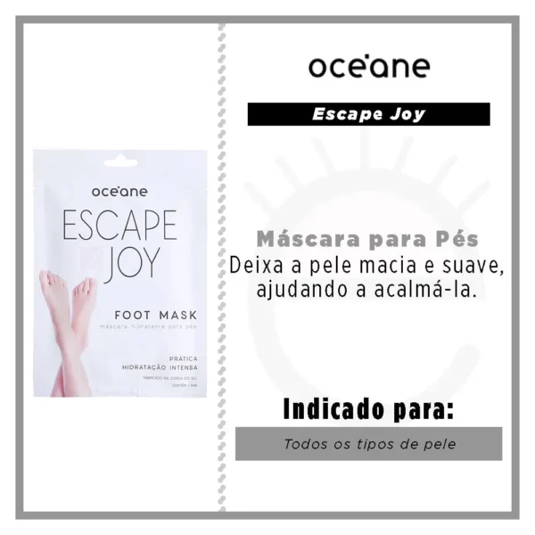 Máscara Hidratante para os Pés - Océane - Imagem 2